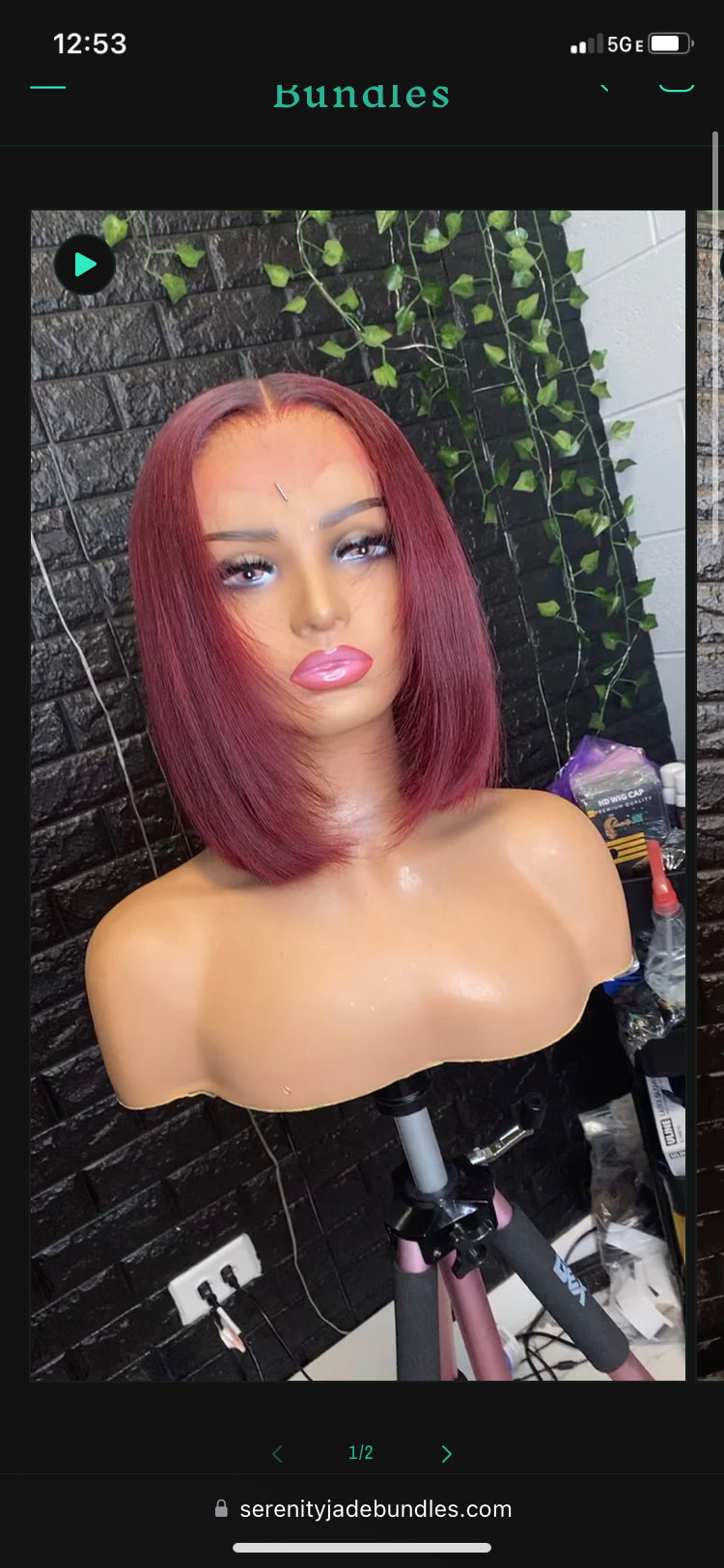Custom wig fee